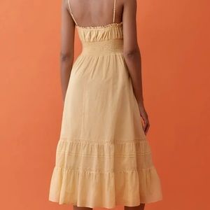 Reformation Landon Dress in Sunflower Sz 4